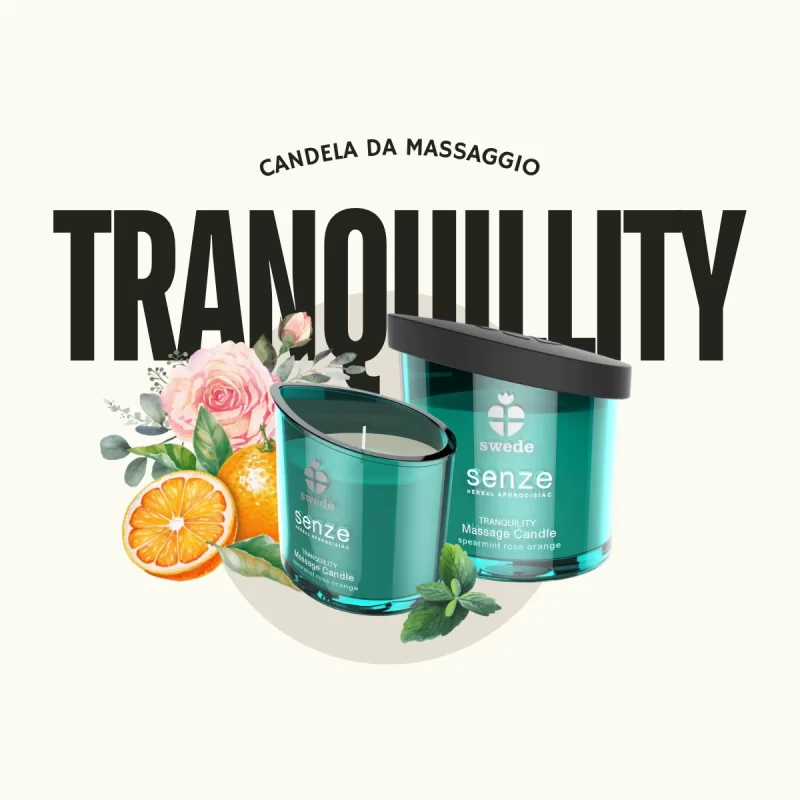 Candela da Massaggio Tranquillity Senze Swede
