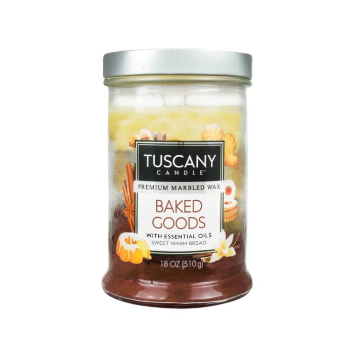 Candela tripla fragranza Baked Goods Tuscany Candle