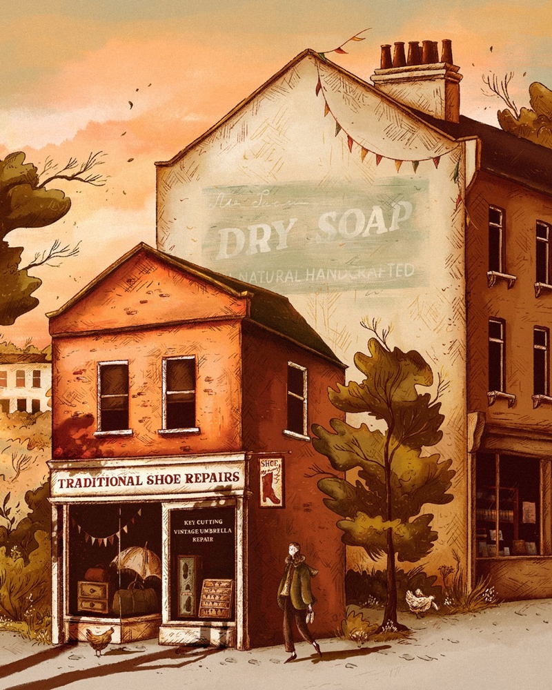 Stampa artistica House full of shoes So Quiet