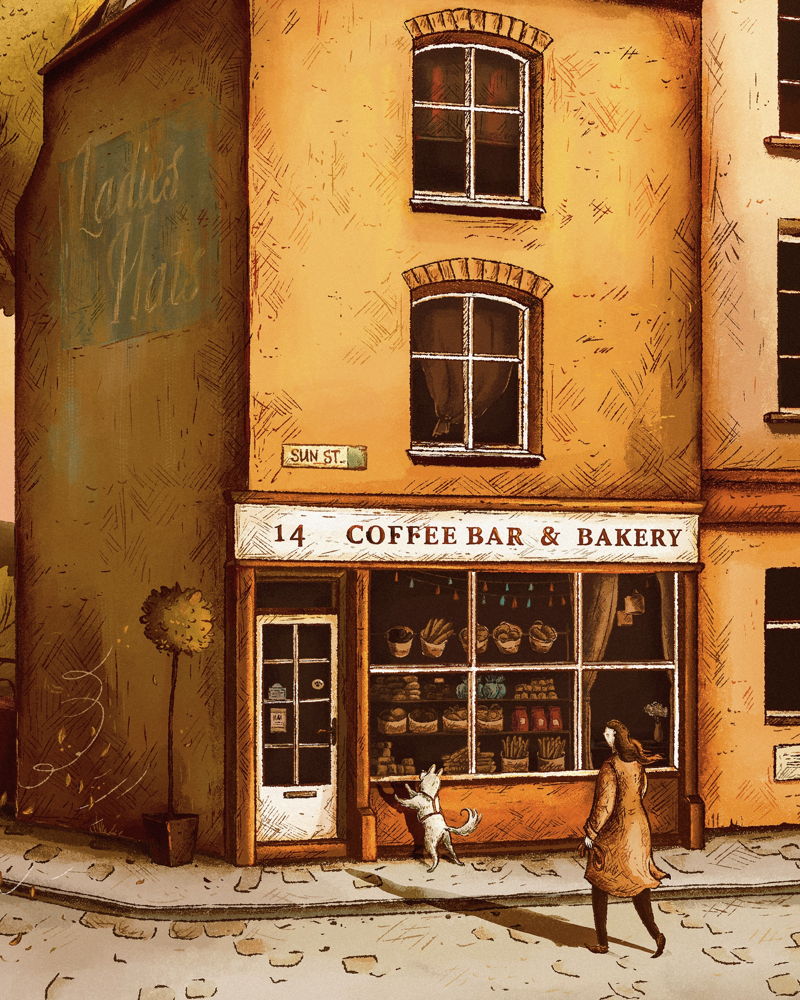 Stampa artistica The sun street So Quiet (2)