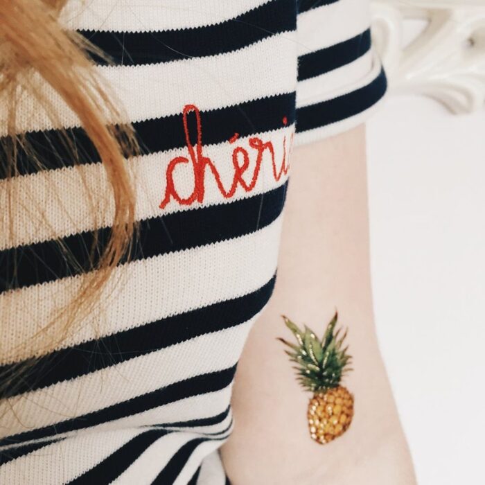Tatuaggio temporaneo Ananas Pineapple Paperself