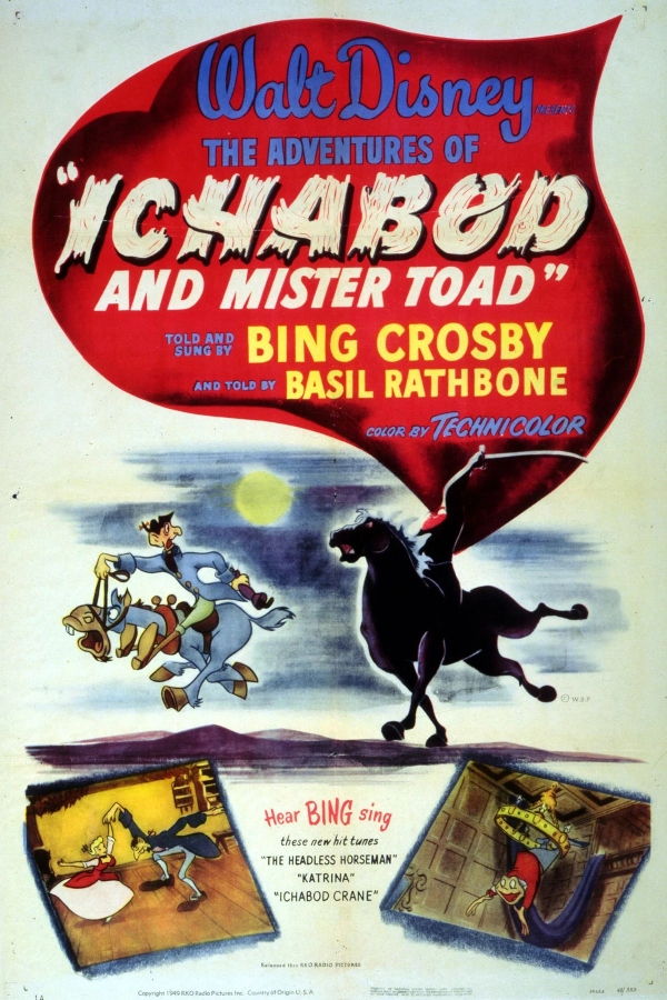 the adventure of ichabod e mister toad disney